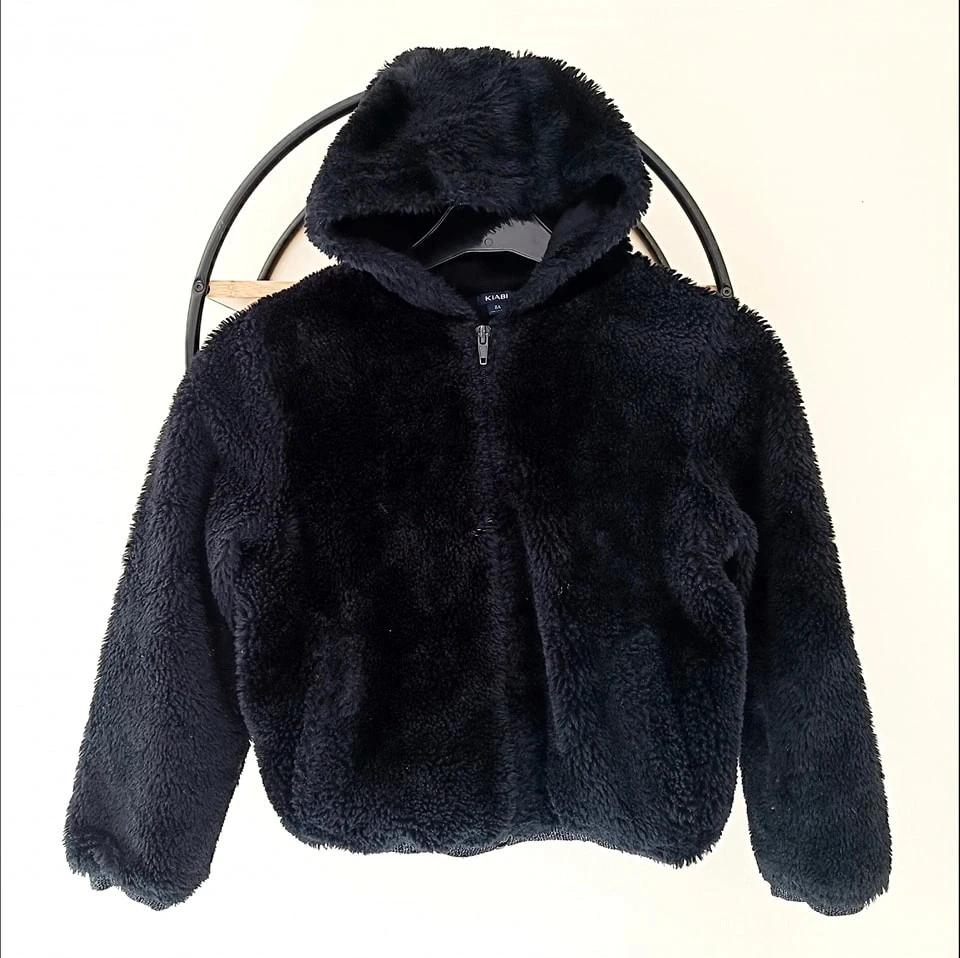 8 ans manteau mi saison tout doux Kiabi